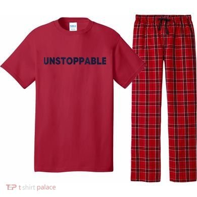 Motivational Saying Unstoppable Pajama Set