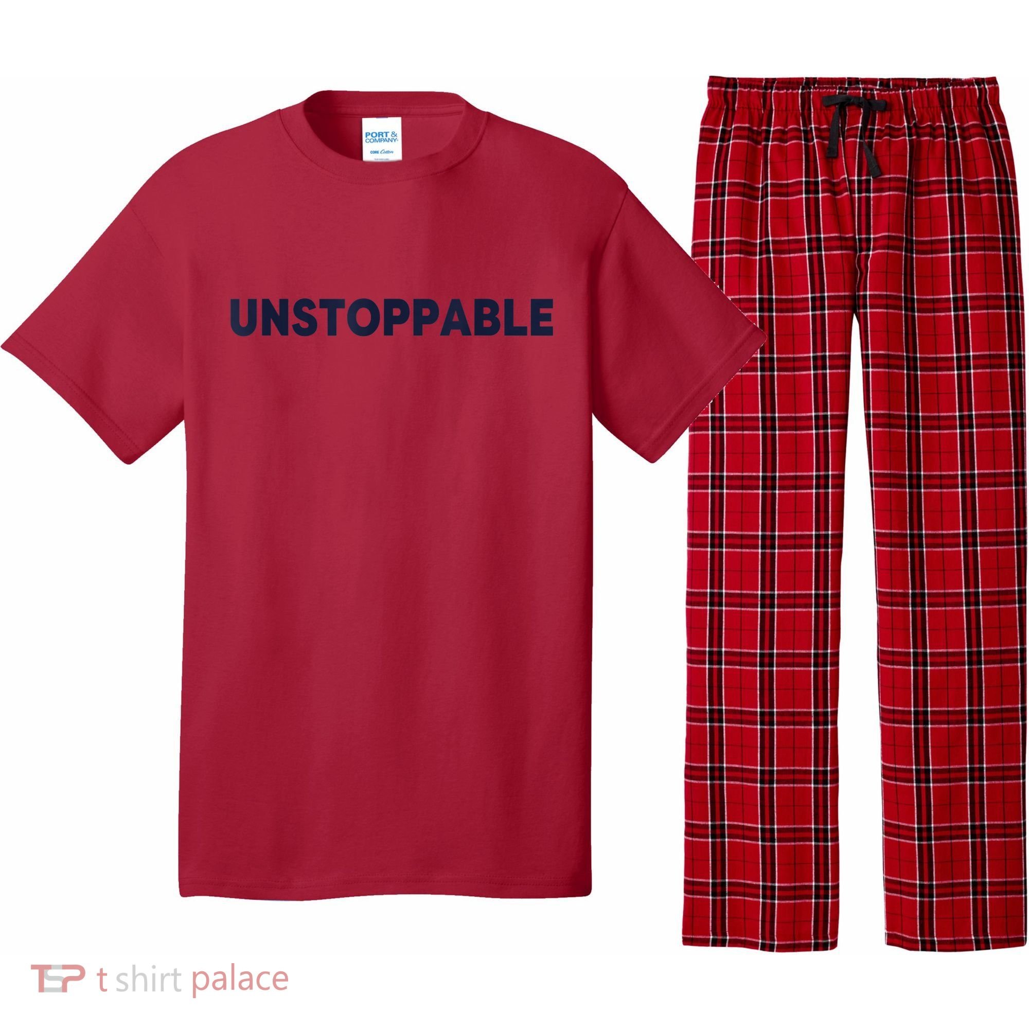 Motivational Saying Unstoppable Pajama Set