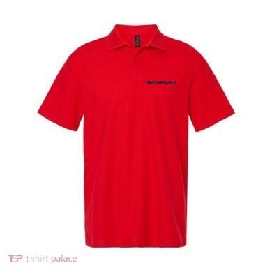 Motivational Saying Unstoppable Polo