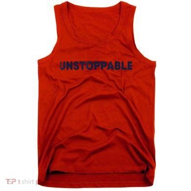 Motivational Saying Unstoppable Tank Top