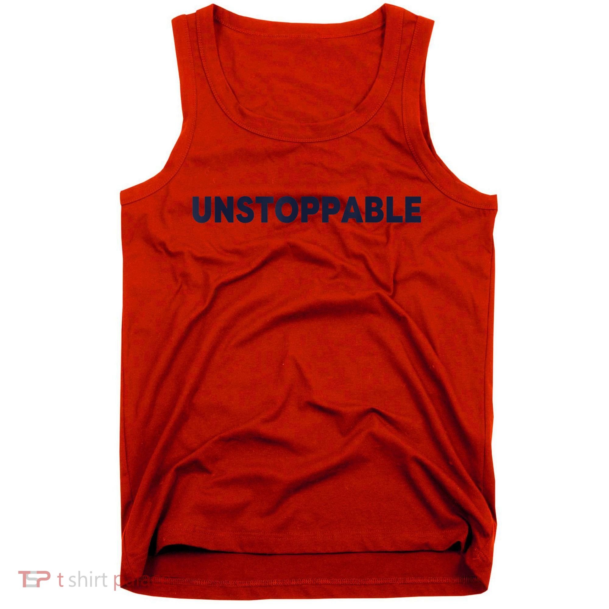 Motivational Saying Unstoppable Tank Top