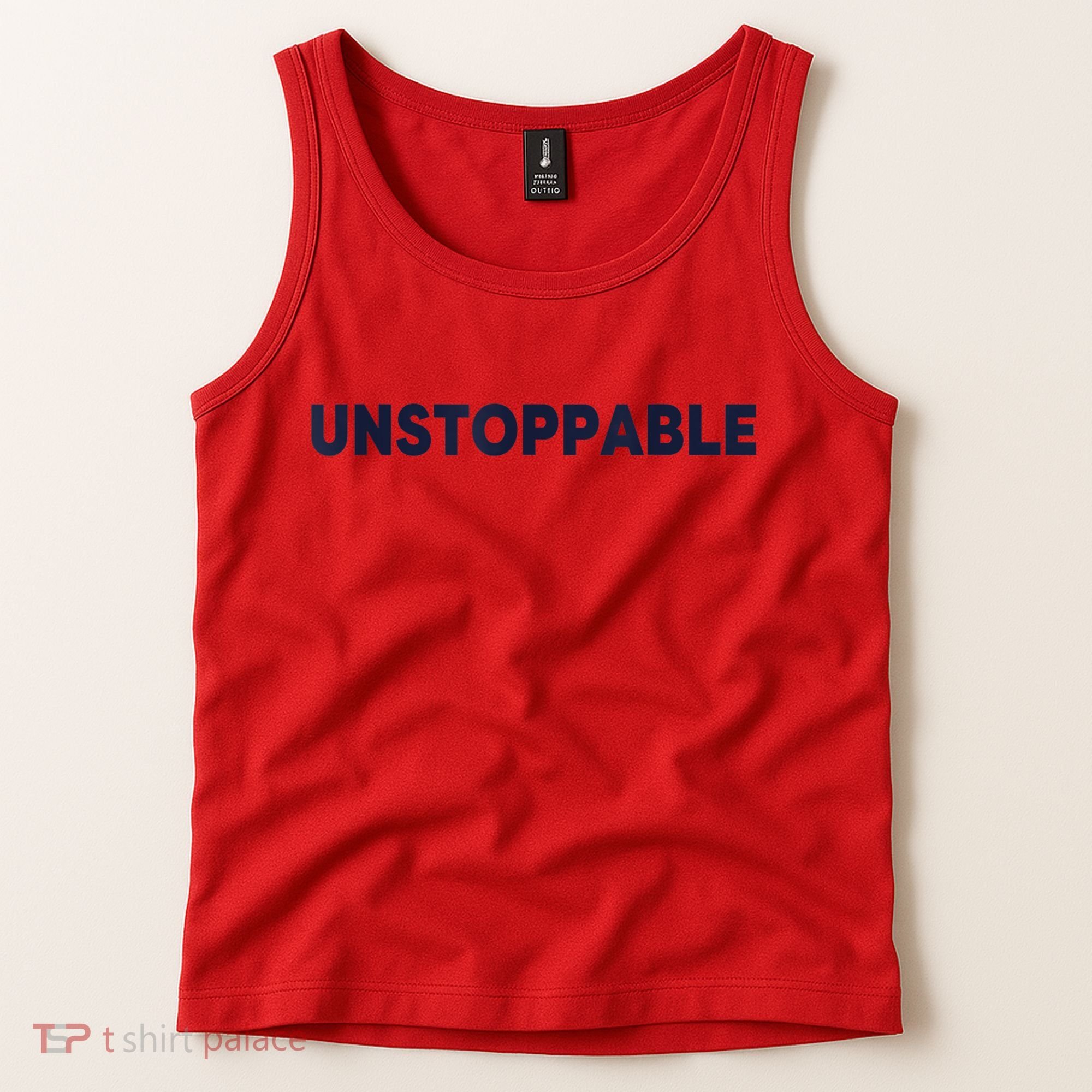 Motivational Saying Unstoppable Tank Top