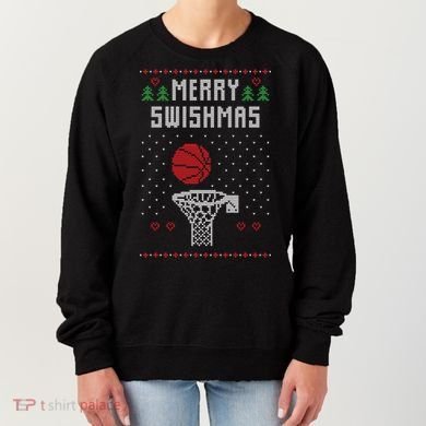Merry Swishmas Ugly Christmas Women's Sweatshirt