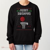 Merry Swishmas Ugly Christmas Women's Sweatshirt thumb 0