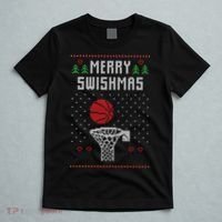 Merry Swishmas Ugly Christmas T-Shirt thumb 5