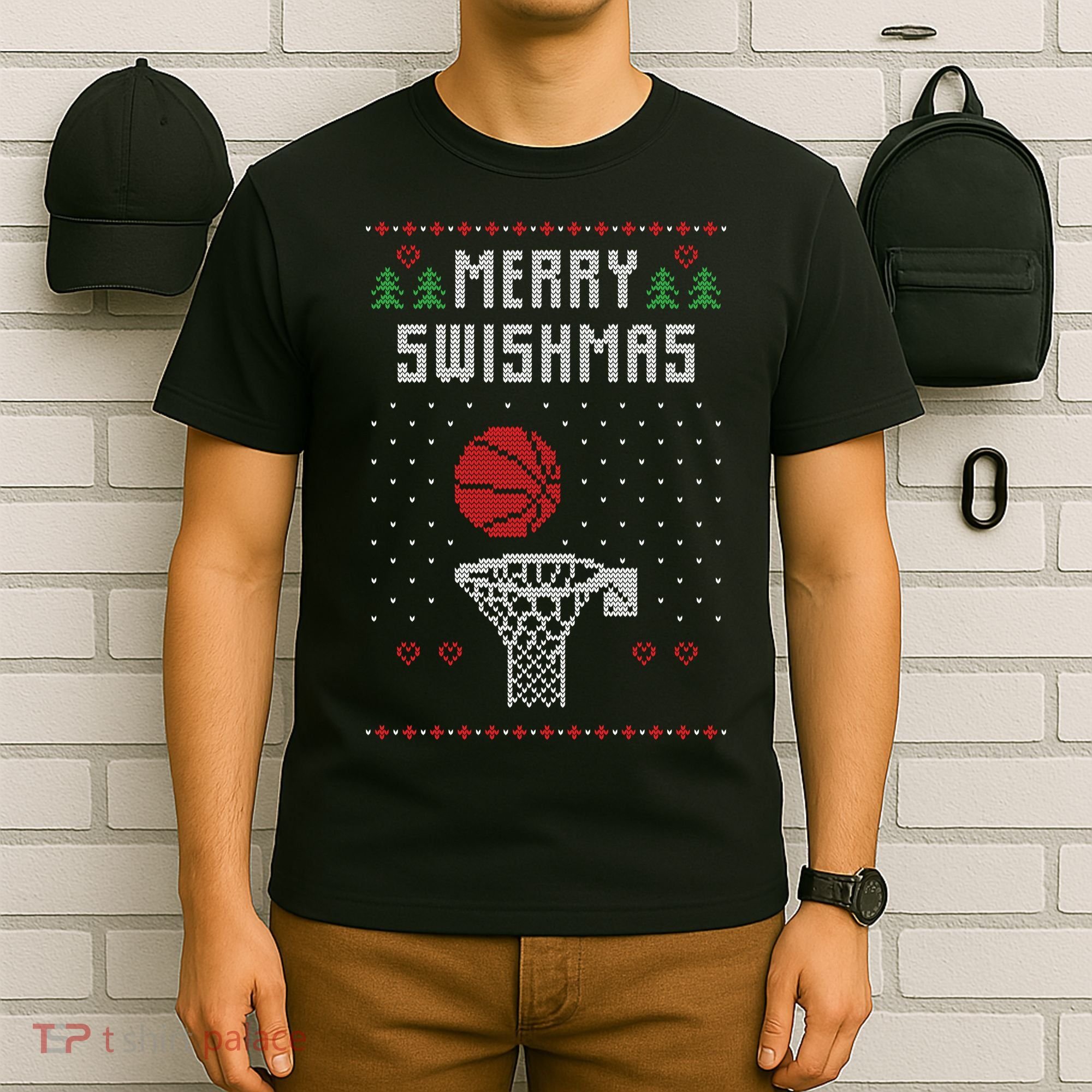 Merry Swishmas Ugly Christmas T-Shirt