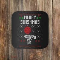 Merry Swishmas Ugly Christmas Coaster thumb 0
