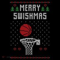 Merry Swishmas Ugly Christmas Women's Hoodie thumb 2