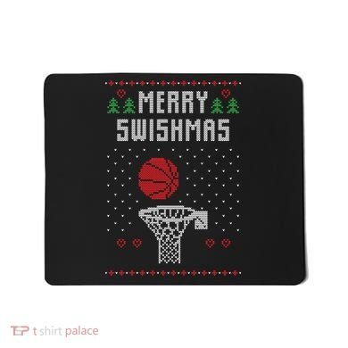 Merry Swishmas Ugly Christmas Mousepad