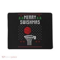 Merry Swishmas Ugly Christmas Mousepad thumb 0