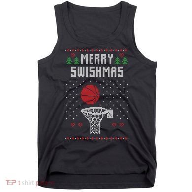 Merry Swishmas Ugly Christmas Tank Top