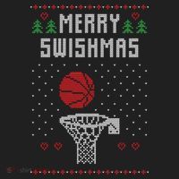 Merry Swishmas Ugly Christmas Golf Towel thumb 3