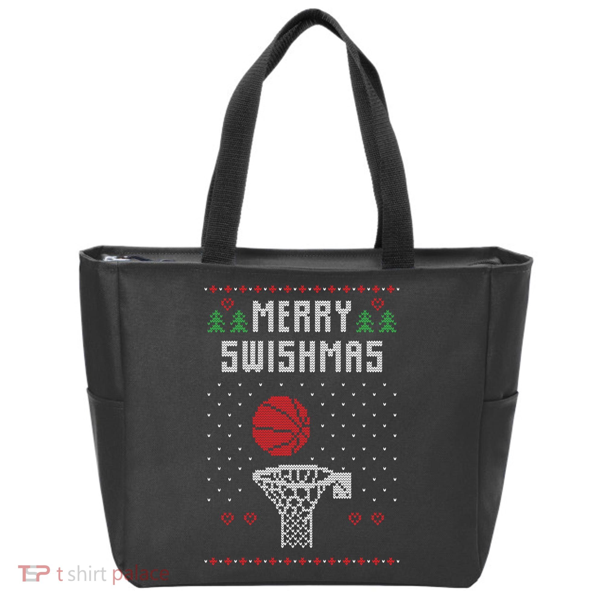 Merry Swishmas Ugly Christmas Tote Bag