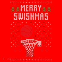 Merry Swishmas Ugly Christmas Santa Hat thumb 1