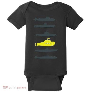 Music Submarine Uboot Submariner For Baby Bodysuit
