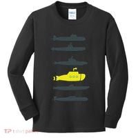 Music Submarine Uboot Submariner For Kids Long Sleeve Shirt thumb 0