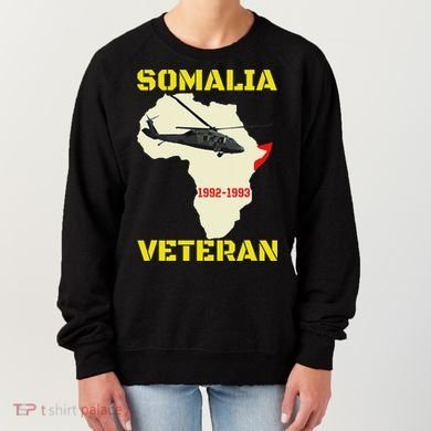 Mogadishu Somalia Veteran Operation Restore Hope War Veteran Women's Sweatshirt
