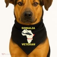 Mogadishu Somalia Veteran Operation Restore Hope War Veteran USA-Made Doggie Bandana thumb 1