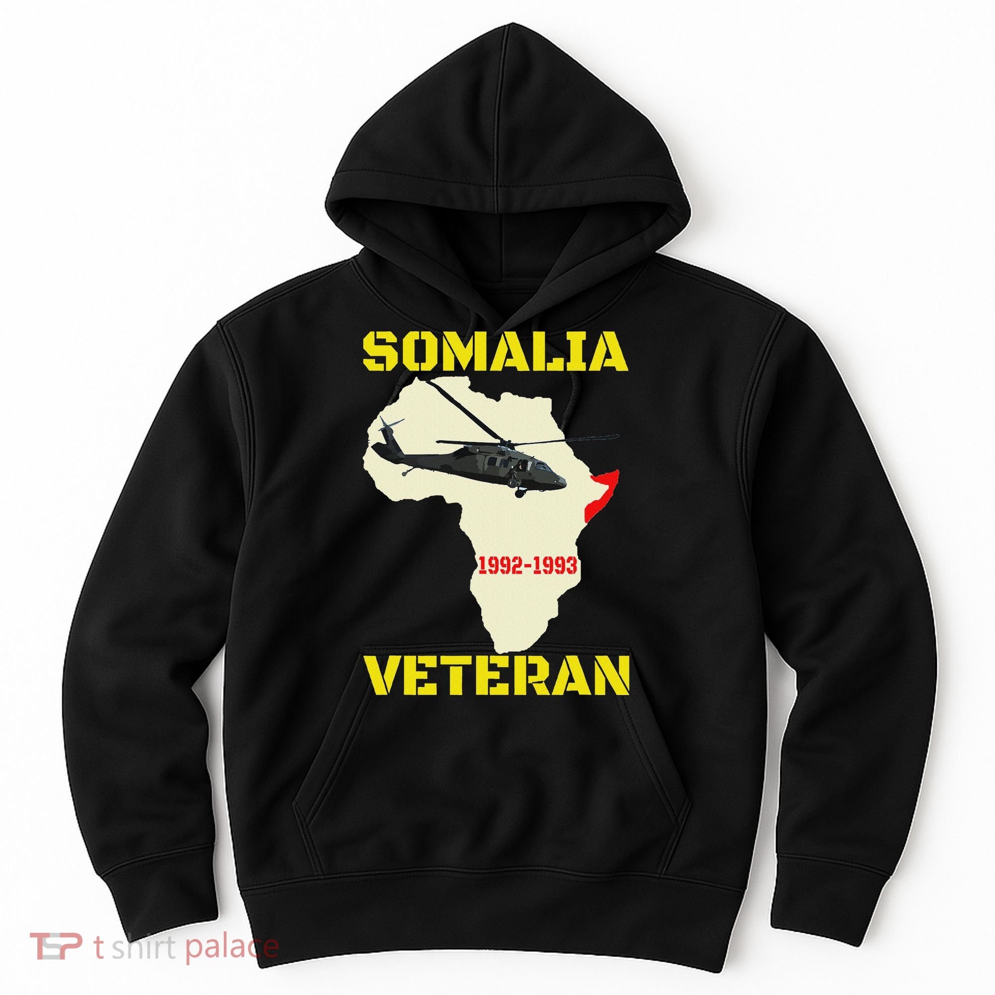 Mogadishu Somalia Veteran Operation Restore Hope War Veteran Hoodie