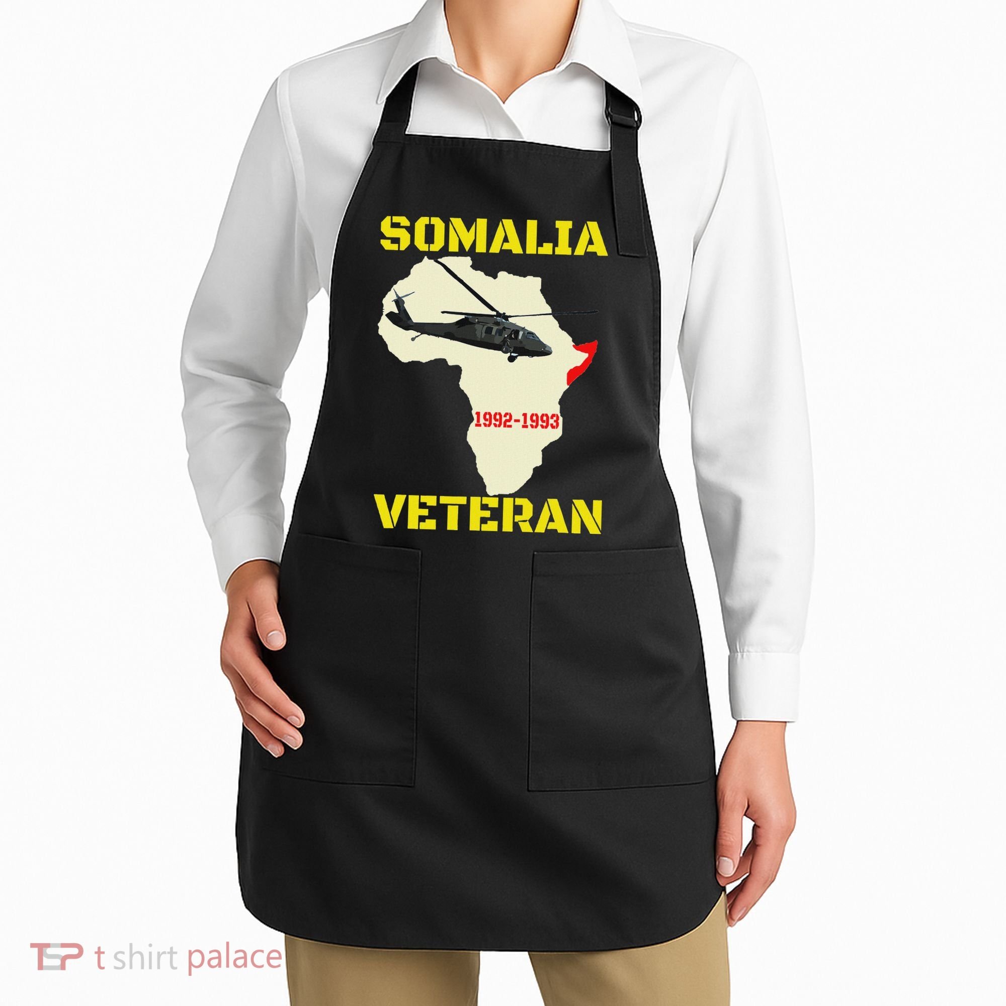 Mogadishu Somalia Veteran Operation Restore Hope War Veteran Apron