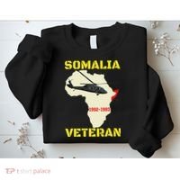 Mogadishu Somalia Veteran Operation Restore Hope War Veteran Sweatshirt thumb 2