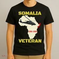 Mogadishu Somalia Veteran Operation Restore Hope War Veteran T-Shirt thumb 3