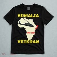 Mogadishu Somalia Veteran Operation Restore Hope War Veteran T-Shirt thumb 5
