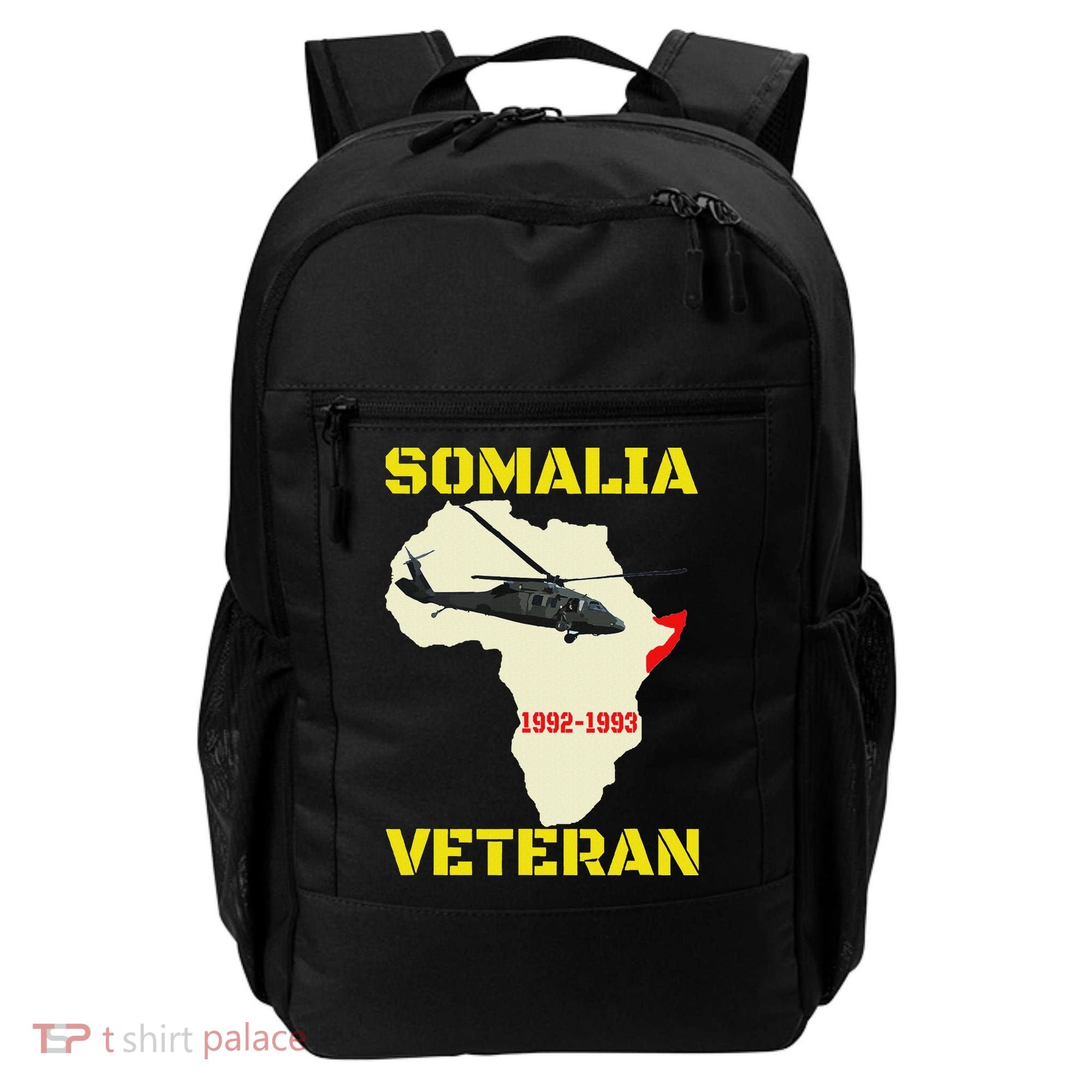 Mogadishu Somalia Veteran Operation Restore Hope War Veteran Backpack
