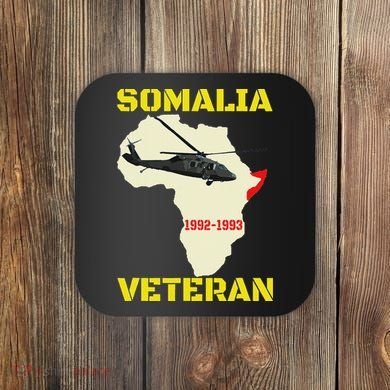 Mogadishu Somalia Veteran Operation Restore Hope War Veteran Coaster