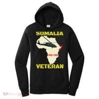 Mogadishu Somalia Veteran Operation Restore Hope War Veteran Women's Hoodie thumb 0