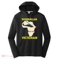 Mogadishu Somalia Veteran Operation Restore Hope War Veteran Performance Fleece Hoodie thumb 0