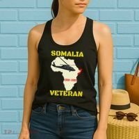 Mogadishu Somalia Veteran Operation Restore Hope War Veteran Women's Tank Top thumb 2