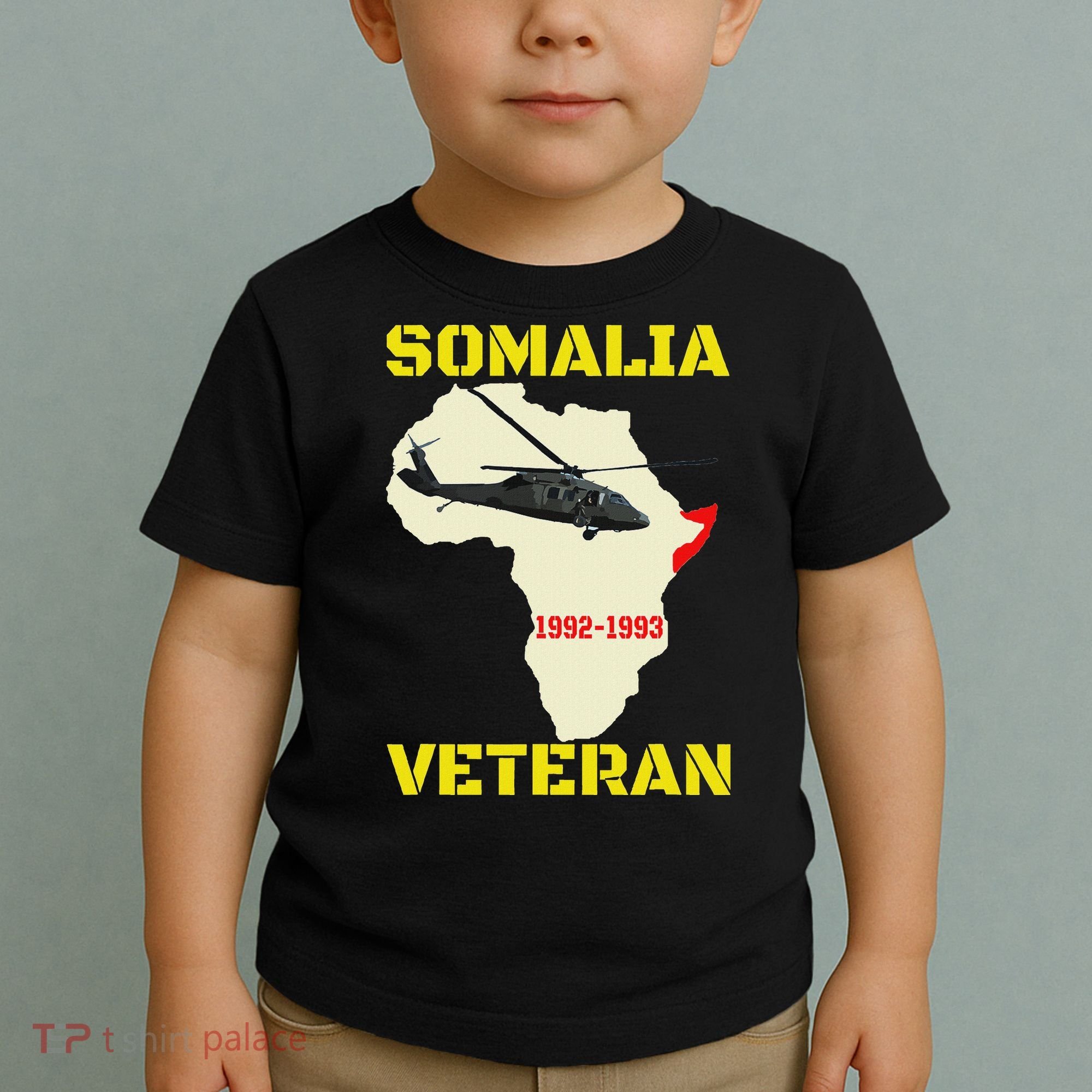 Mogadishu Somalia Veteran Operation Restore Hope War Veteran Toddler T-Shirt