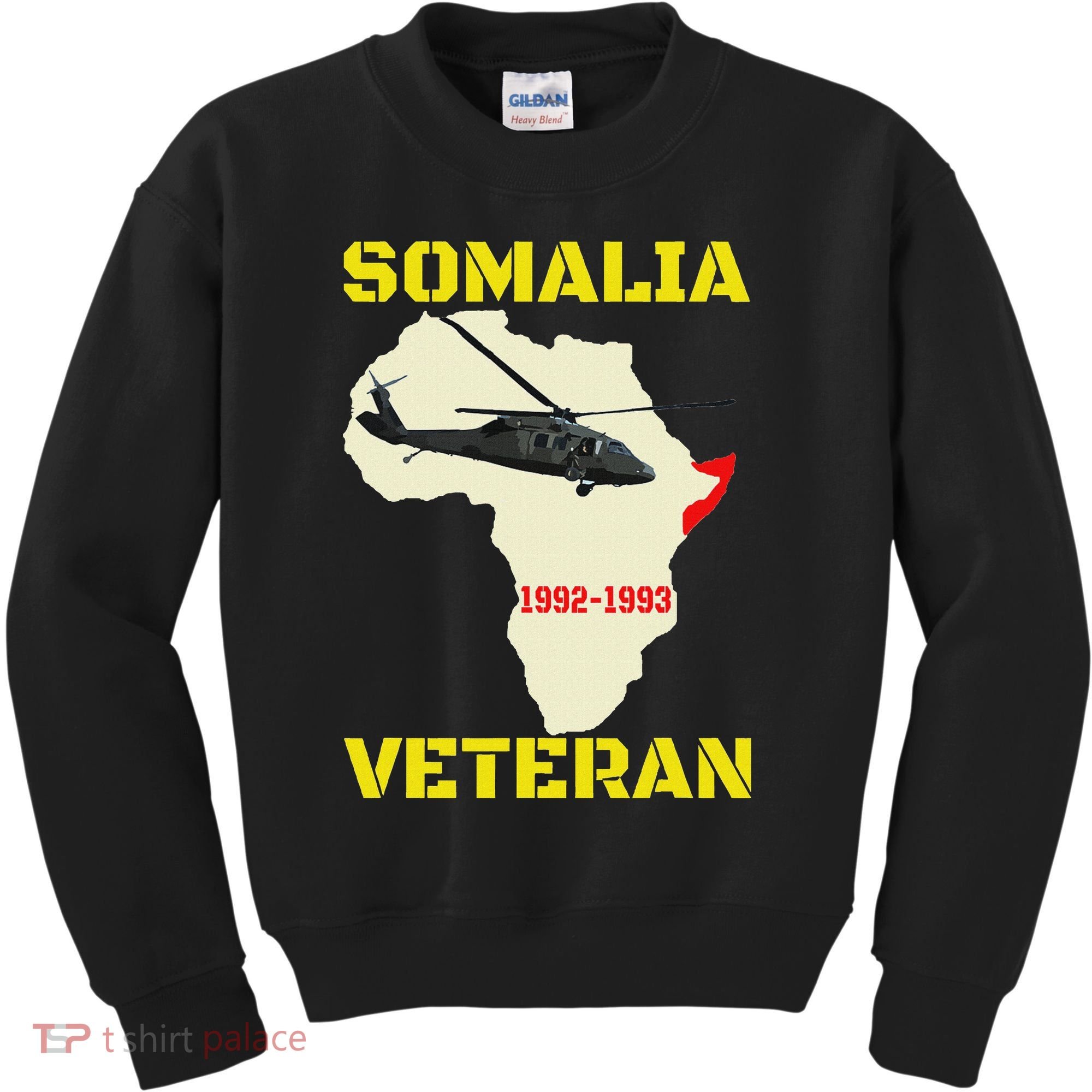 Mogadishu Somalia Veteran Operation Restore Hope War Veteran Kids Sweatshirt