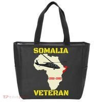 Mogadishu Somalia Veteran Operation Restore Hope War Veteran Tote Bag thumb 0