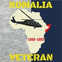 Mogadishu Somalia Veteran Operation Restore Hope War Veteran Kids Colorblock Raglan Jersey thumb 2