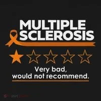 Multiple Sclerosis Very Bad Would Not Recommend Ms Awareness Kids Long Sleeve Shirt thumb 2