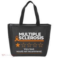 Multiple Sclerosis Very Bad Would Not Recommend Ms Awareness Tote Bag thumb 0