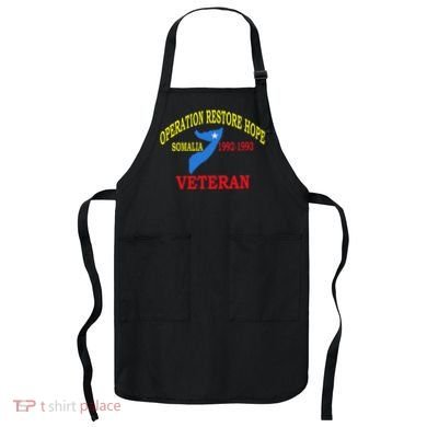 Mogadishu Somalia Veteran Operation Restore Hope War Veteran Apron