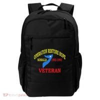 Mogadishu Somalia Veteran Operation Restore Hope War Veteran Backpack thumb 0