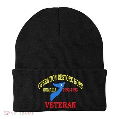 Mogadishu Somalia Veteran Operation Restore Hope War Veteran Beanie