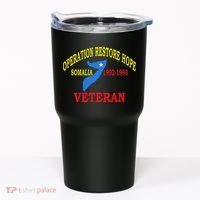 Mogadishu Somalia Veteran Operation Restore Hope War Veteran Tumbler thumb 0