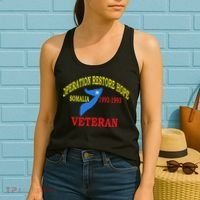 Mogadishu Somalia Veteran Operation Restore Hope War Veteran Women's Tank Top thumb 2