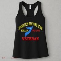 Mogadishu Somalia Veteran Operation Restore Hope War Veteran Women's Tank Top thumb 3