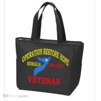 Mogadishu Somalia Veteran Operation Restore Hope War Veteran Tote Bag thumb 3
