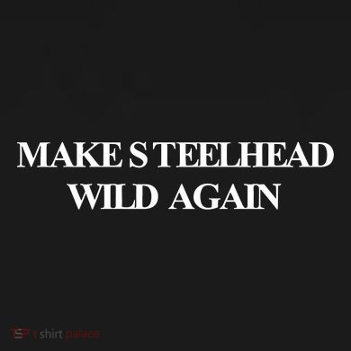 Make Steelhead Wild Again Hooded Wearable Blanket
