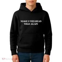Make Steelhead Wild Again Kids Hoodie thumb 4
