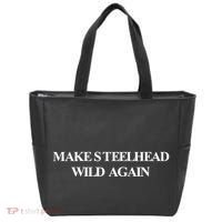 Make Steelhead Wild Again Tote Bag thumb 0