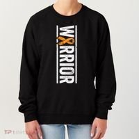 Multiple Sclerosis Warrior Gift Vertical Ms Awareness Ribbon Gift Women's Sweatshirt thumb 0