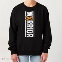 Multiple Sclerosis Warrior Gift Vertical Ms Awareness Ribbon Gift Women's Sweatshirt thumb 0